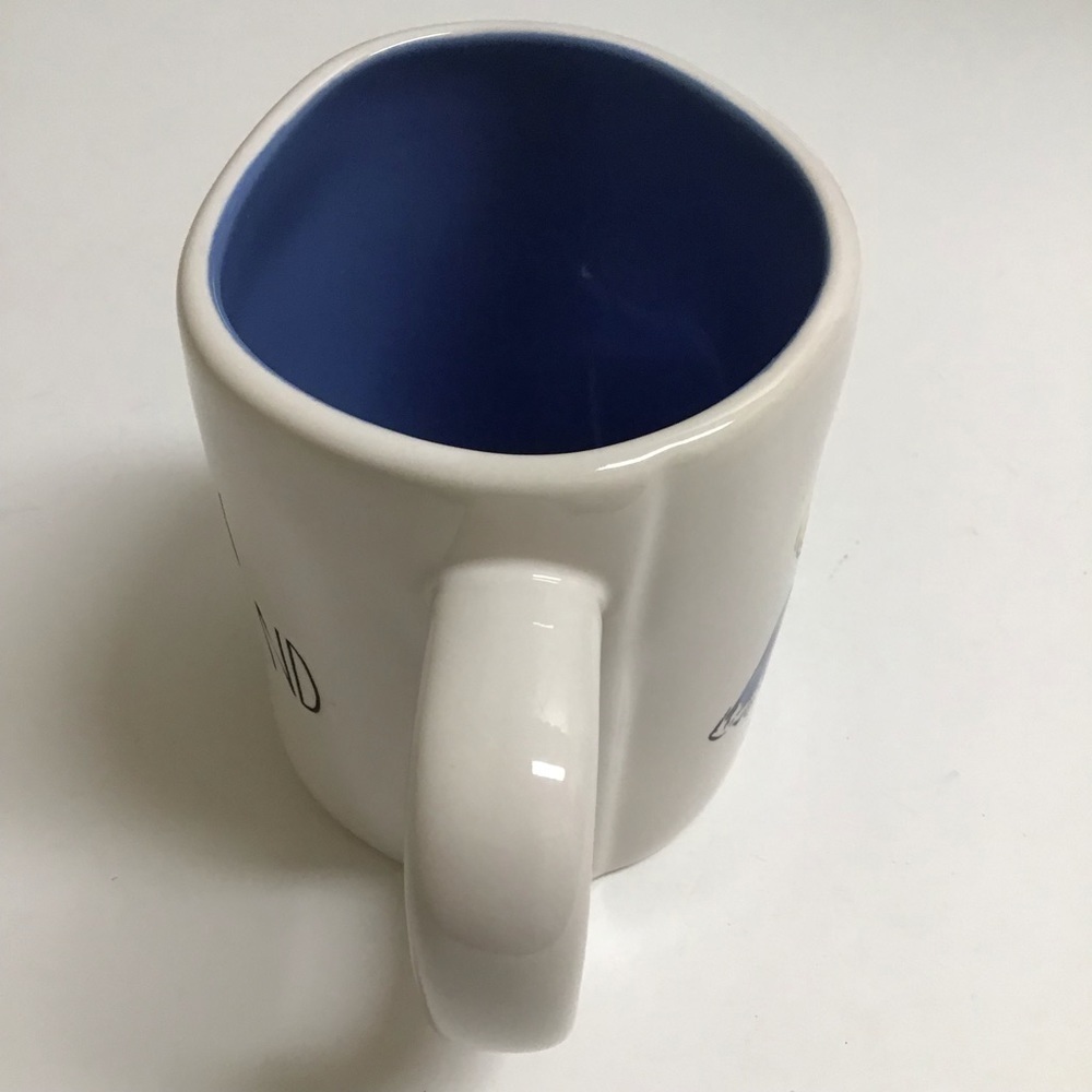NEW Rae Dunn Artisan Disney Alice In Wonderland Mug Double Sided Alice Sitting - Picture 12 of 14
